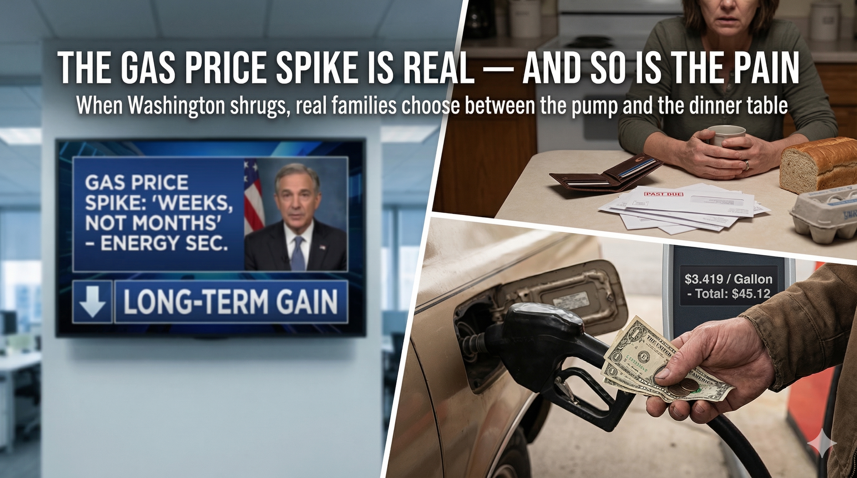 Gas Price Spike: What "Just Weeks" Costs Struggling Families