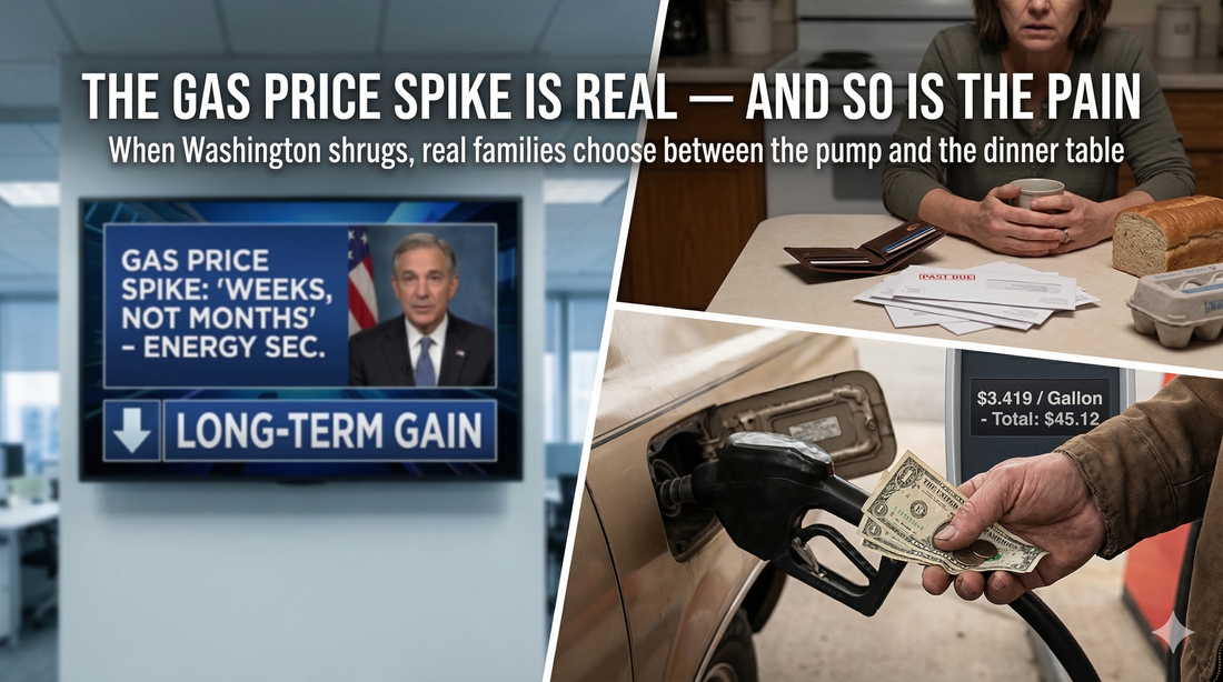 Gas Price Spike: What "Just Weeks" Costs Struggling Families
