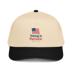 Voting is Patriotic5 panel cap political activism hat Democracy First