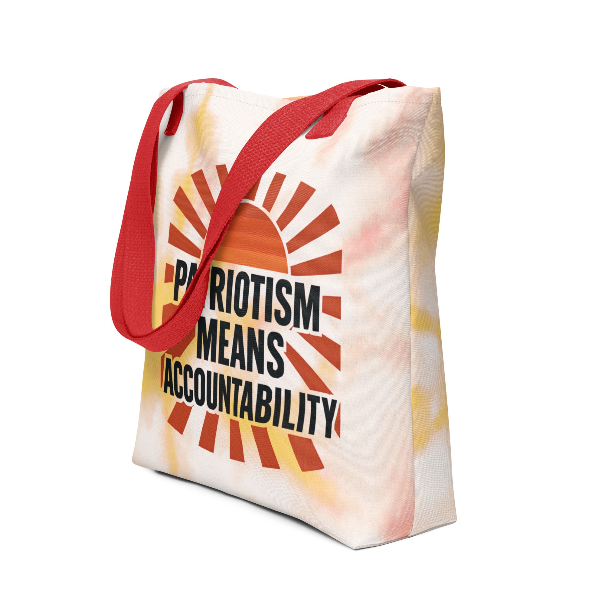Patriotism Means Accountability-Tote bag Secondary image