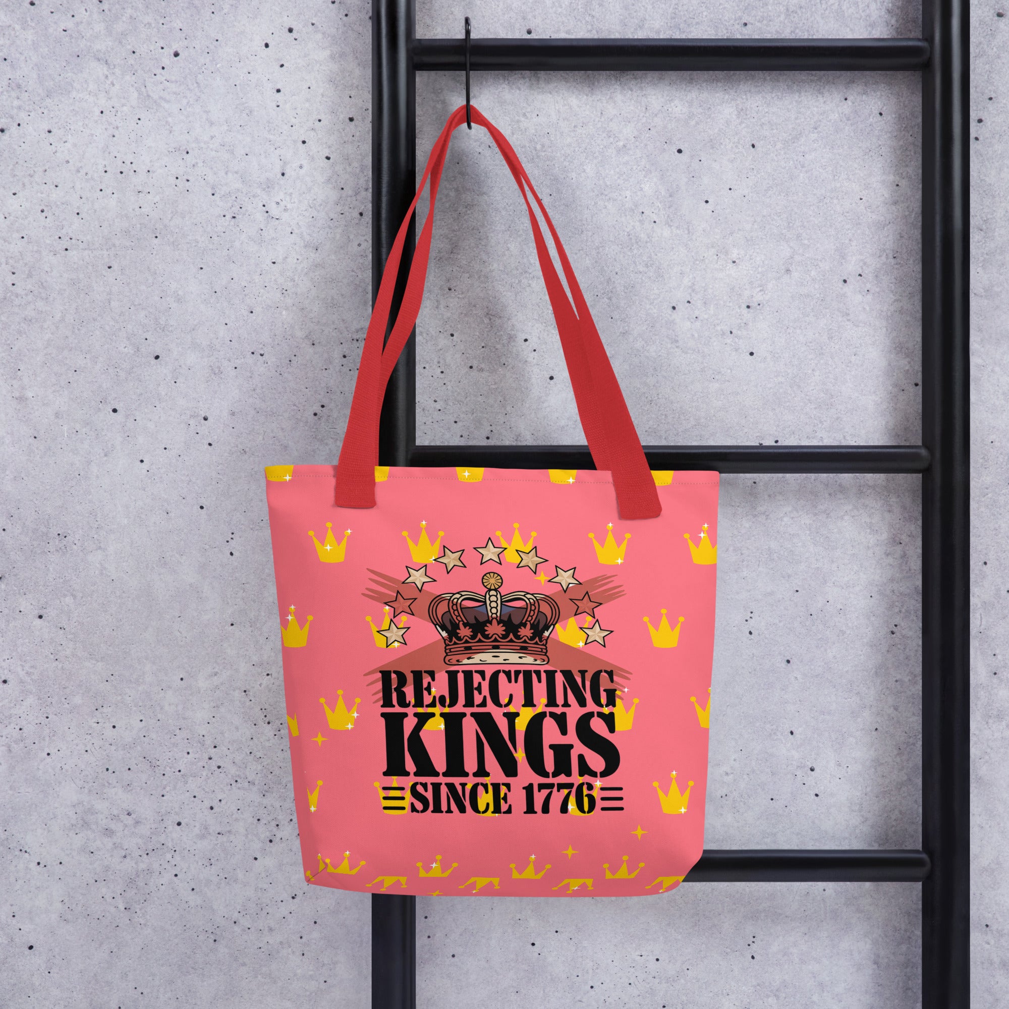 Rejecting Kings Since 1776-Tote bag Secondary image