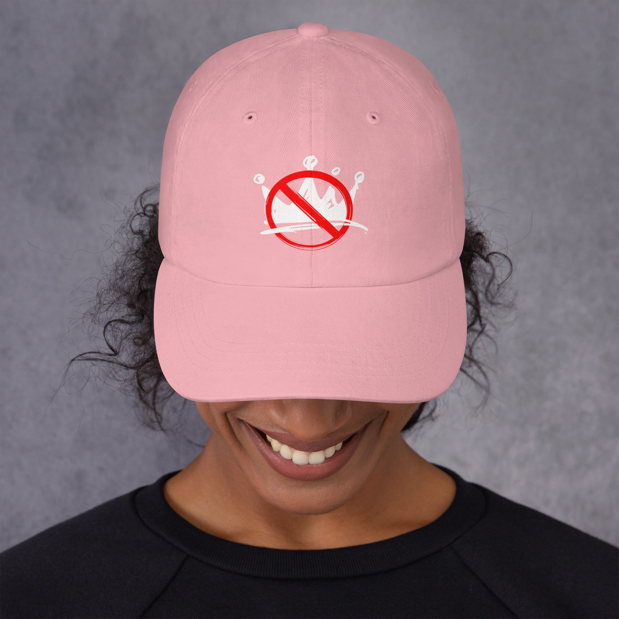 No Kings Dad hat political activism hat Democracy First Main image