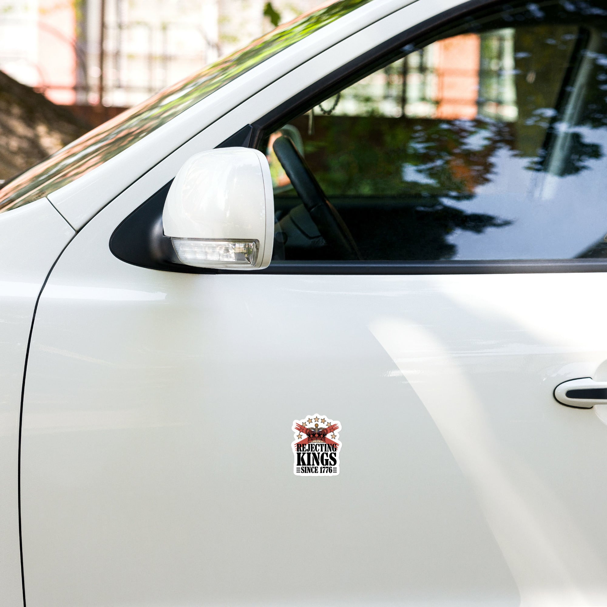 No Kings since 1776-Kiss-cut vinyl decals Secondary image
