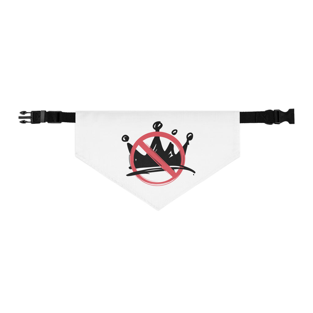 No Kings Pet bandana collar political activism pet bandana Democracy First