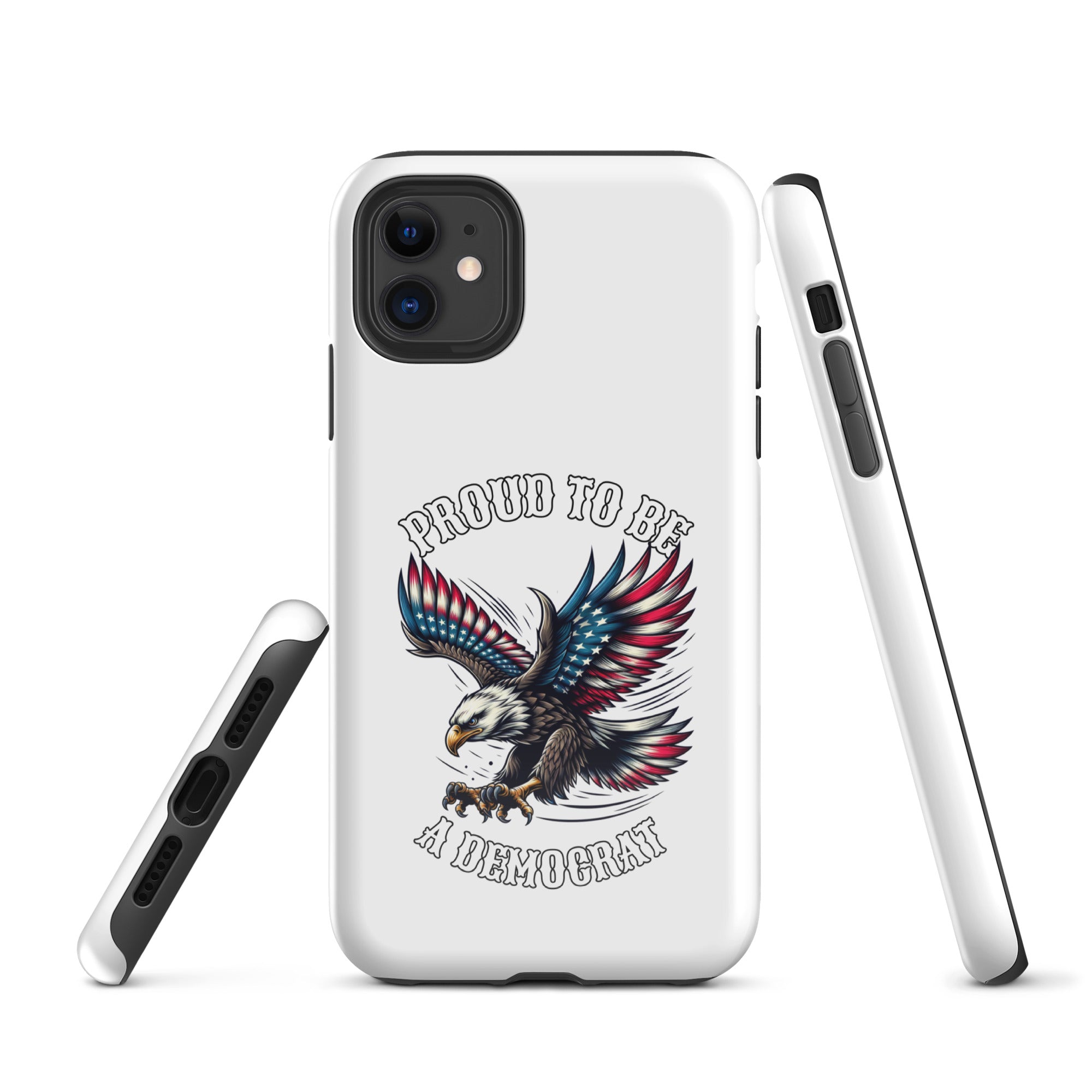Proud Democrat-Tough Case for iPhone® Secondary image