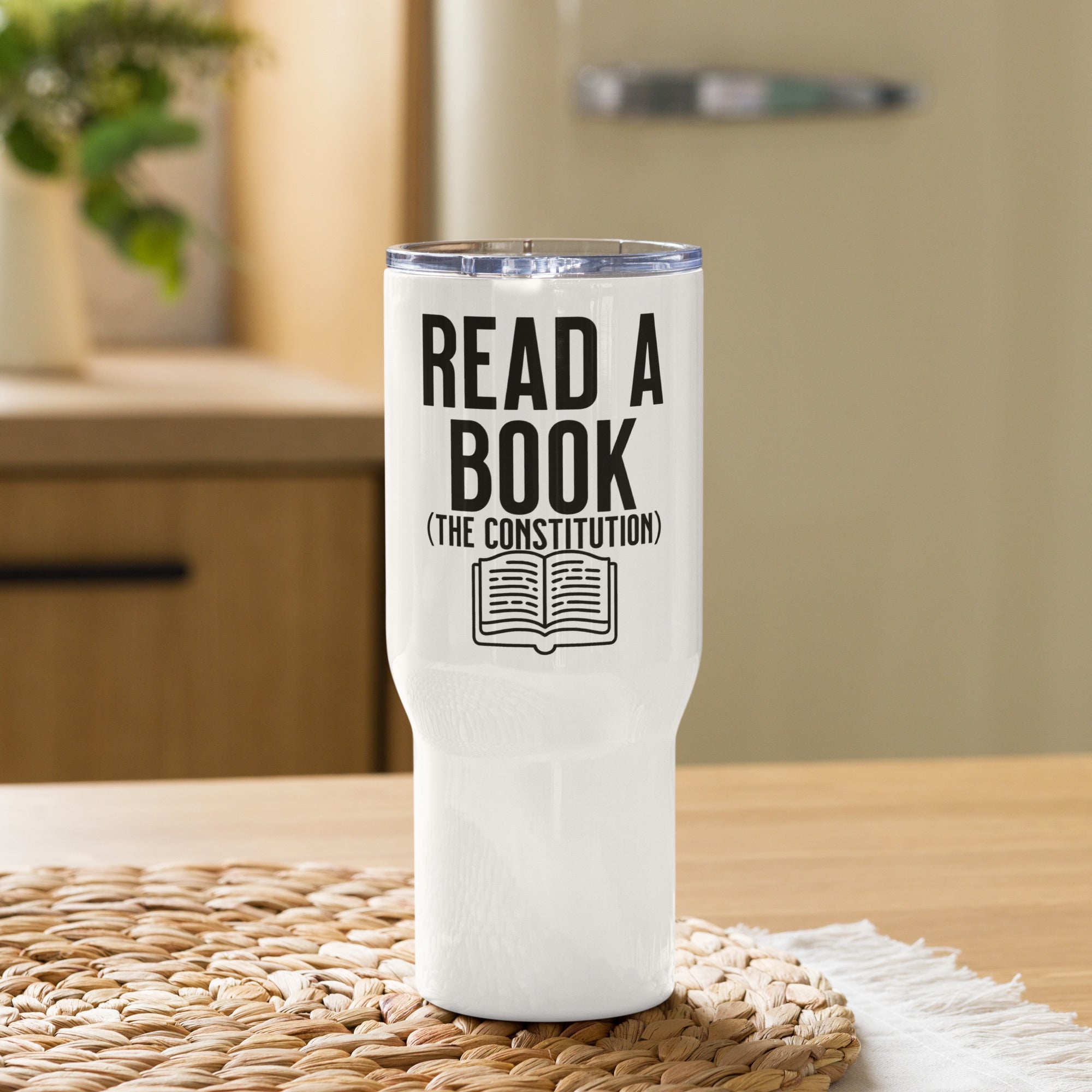 Read a Book-Travel mug with a handle Secondary image