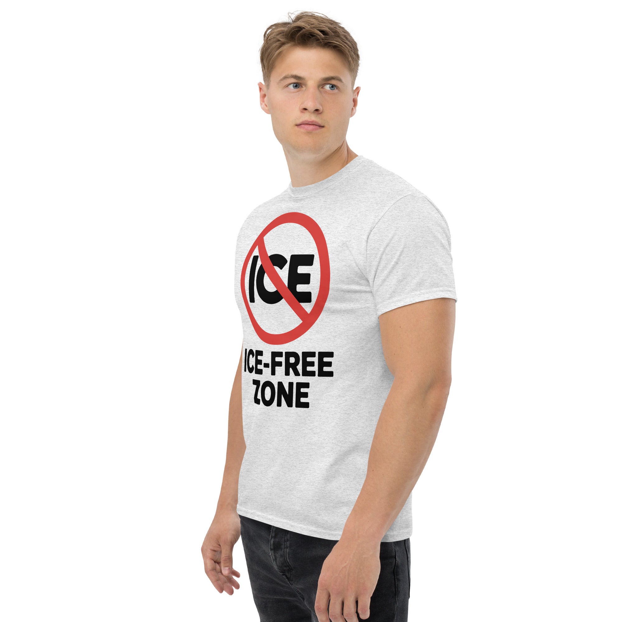 ICE FREE ZONE-Unisex classic tee Secondary image