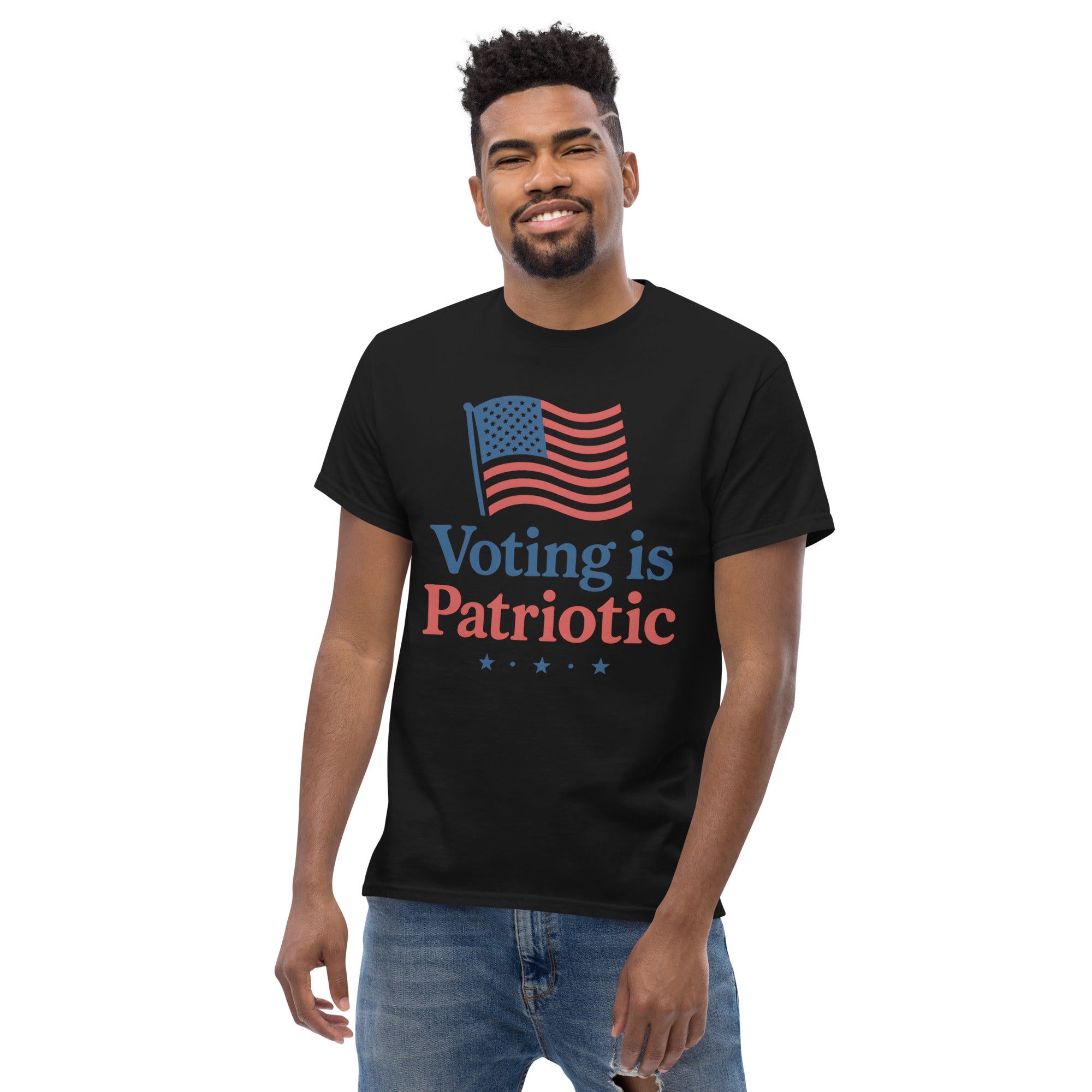 Voting is Patriotic-Unisex classic tee Secondary image
