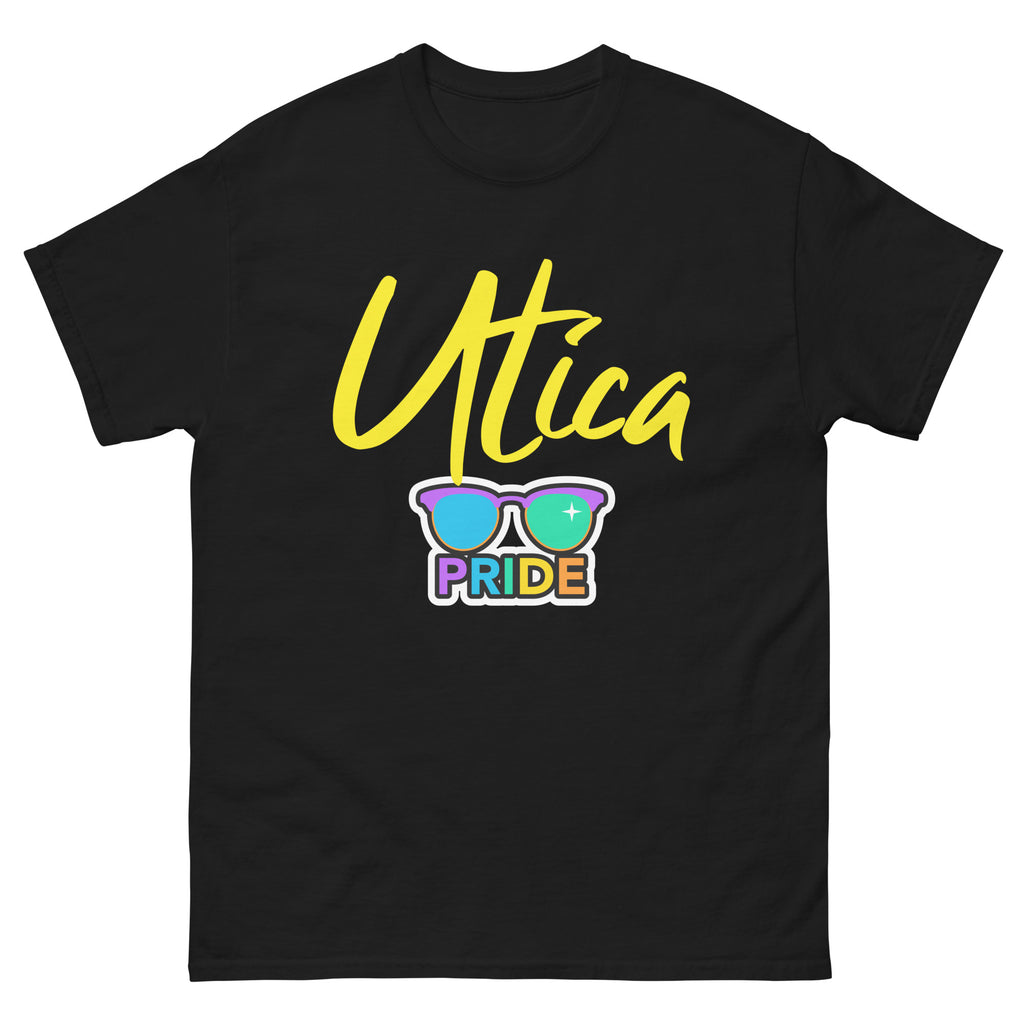 Utica Pride Unisex classic tee political activism t-shirt Democracy First