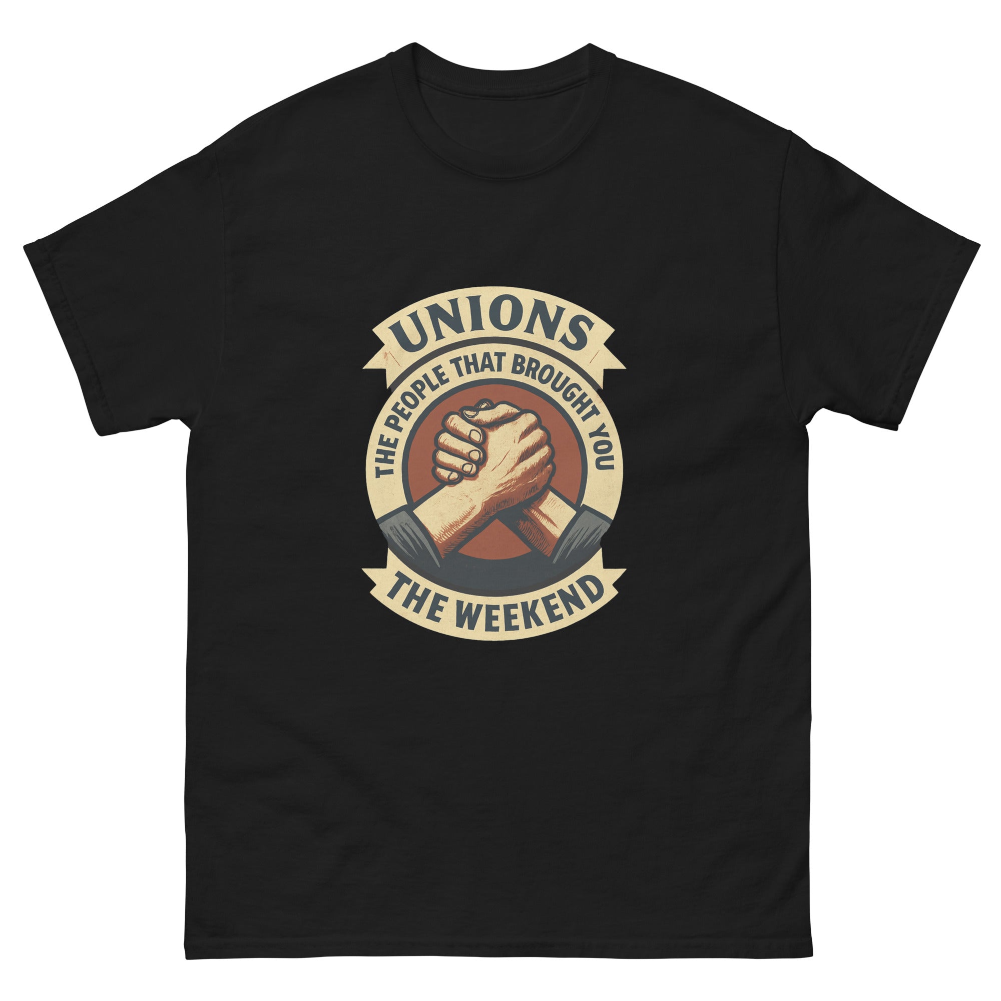 Unions the Weekends Unisex classic tee political activism t-shirt Democracy First Main image