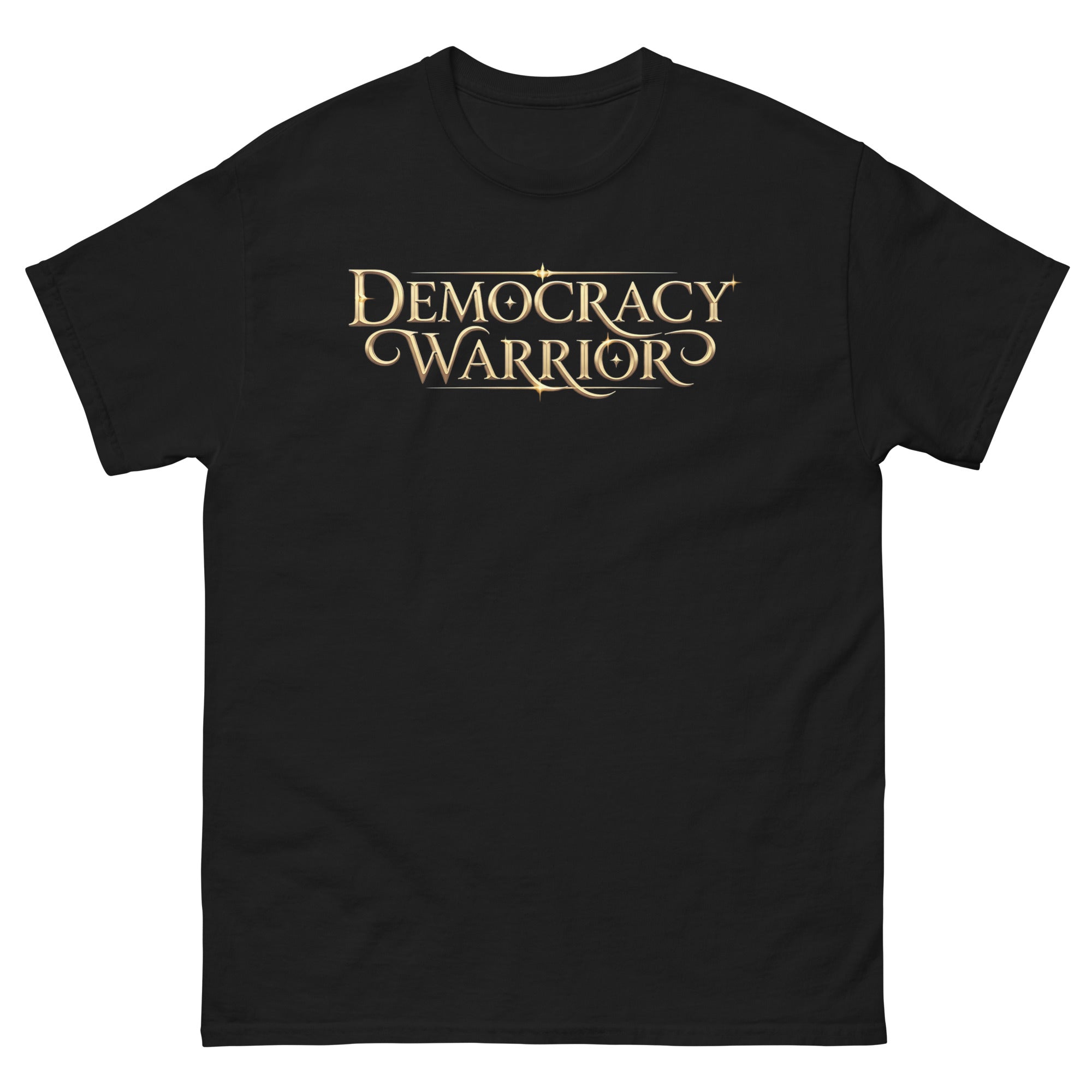 Democracy Warrior Unisex classic tee political activism t-shirt Democracy First Main image