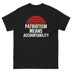 Accountability Motto Unisex Classic Tee political activism t-shirt Democracy First