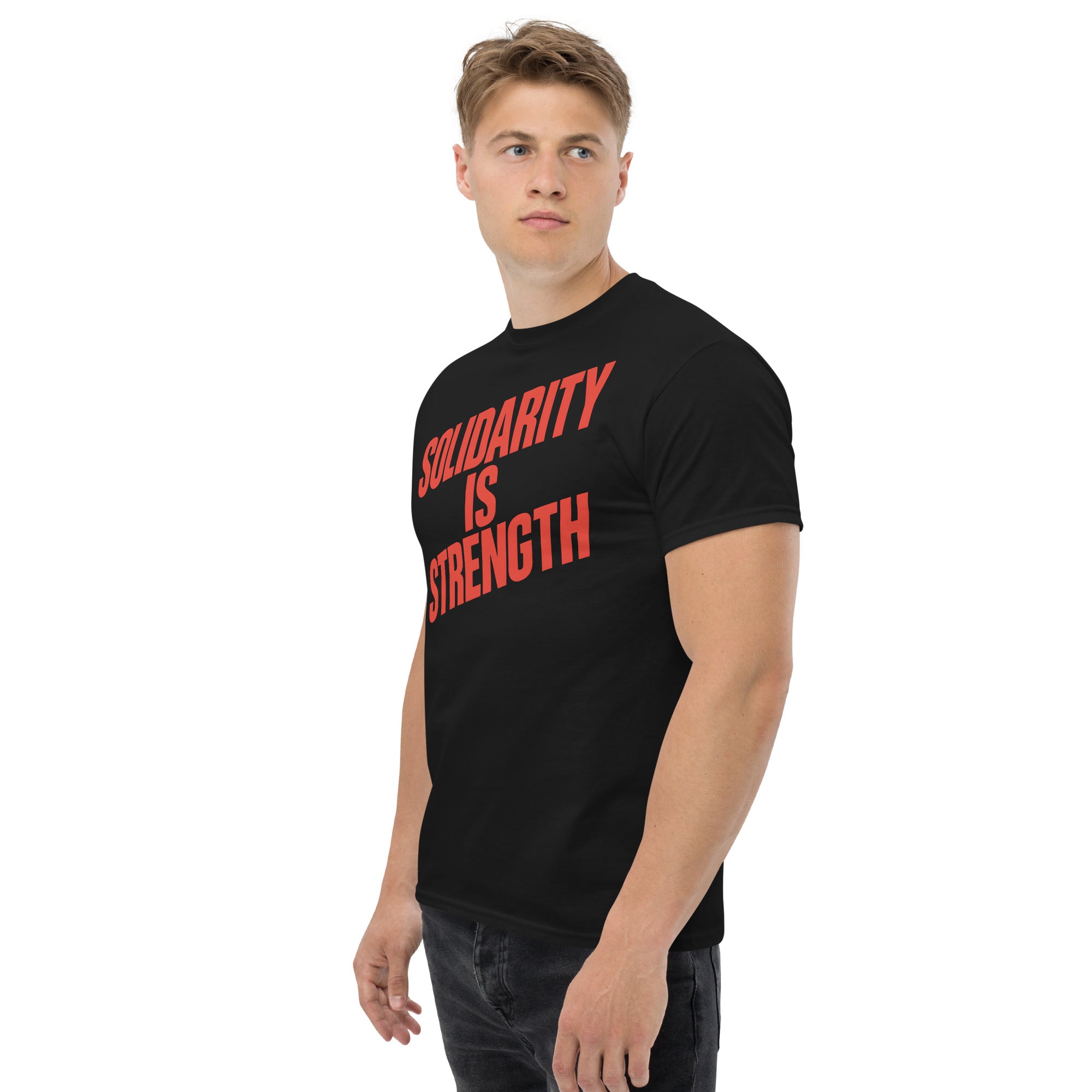 Solidarity Motto Unisex Classic Tee Secondary image