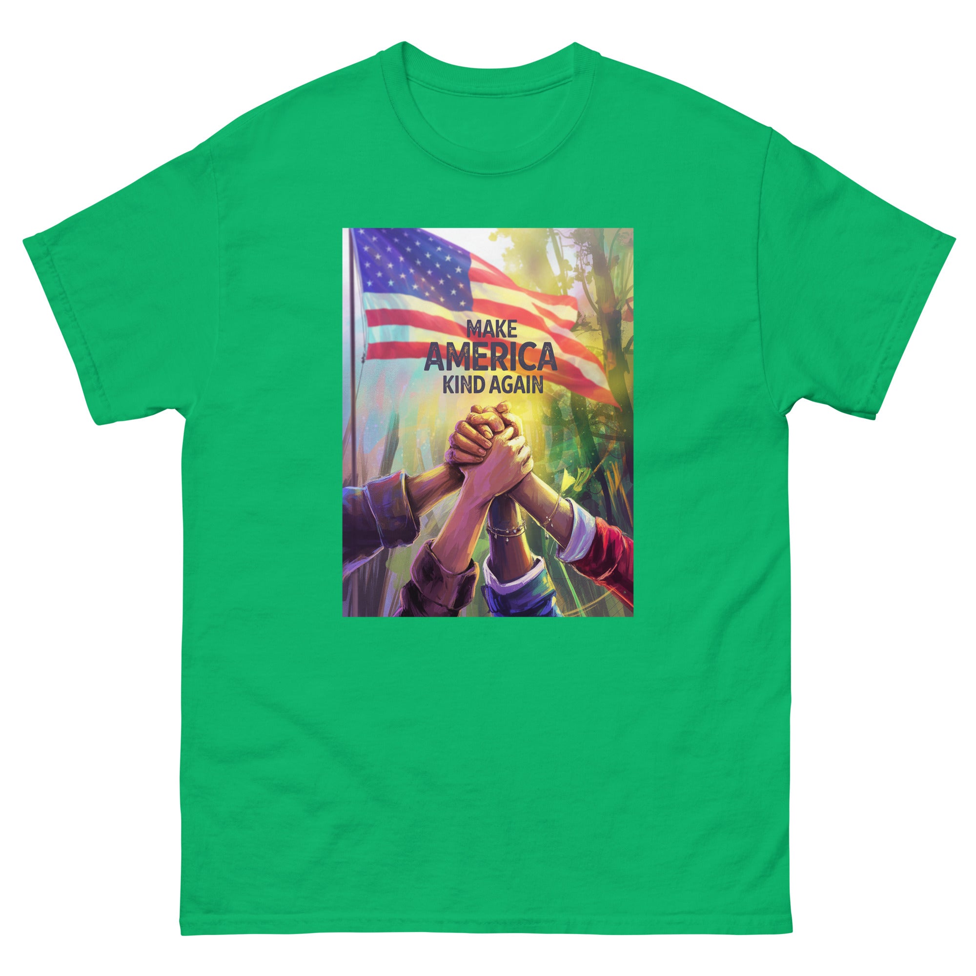 Make America Kind Again Unisex classic tee political activism t-shirt Democracy First