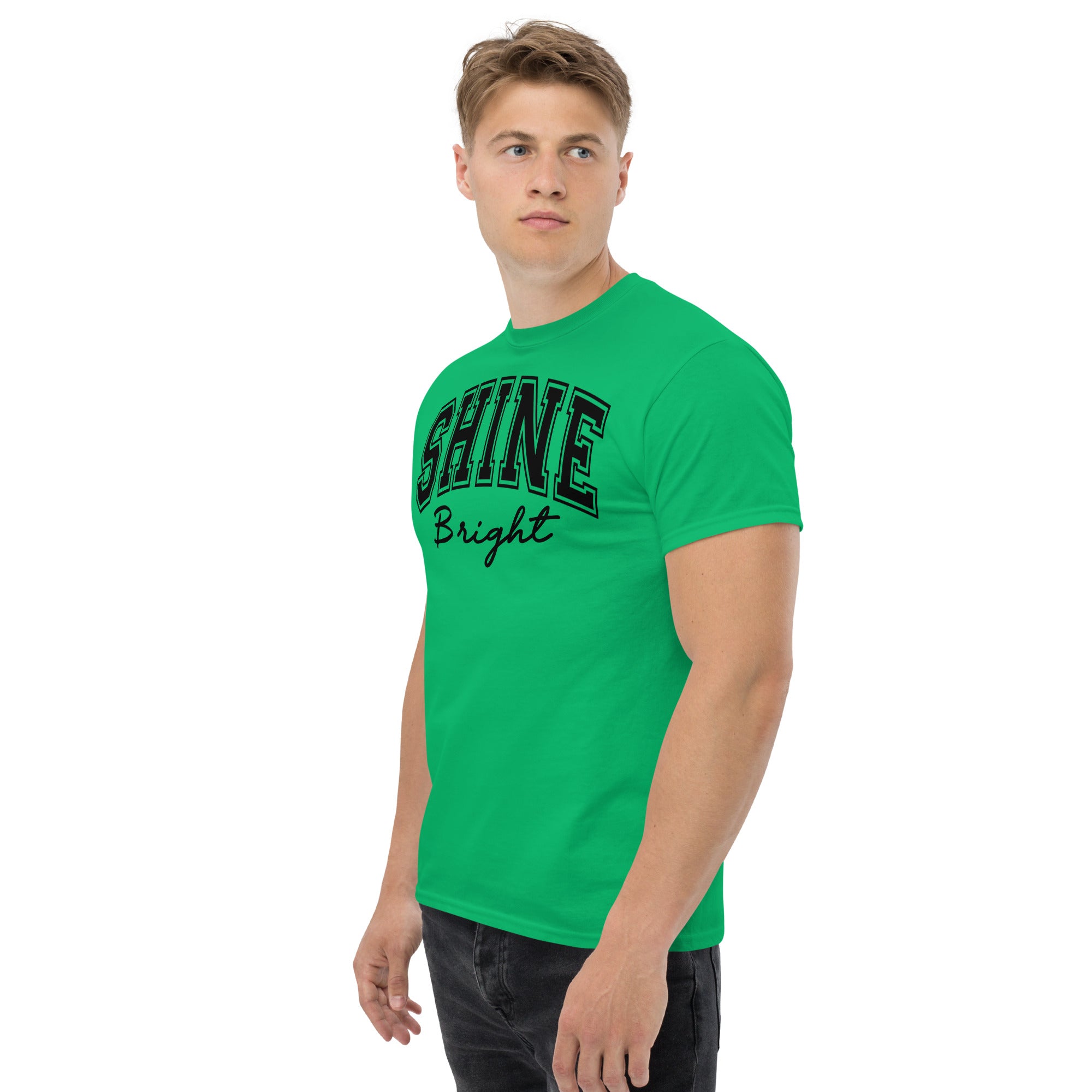 Shine Bright ( Black Text)- Adult Unisex classic tee Secondary image