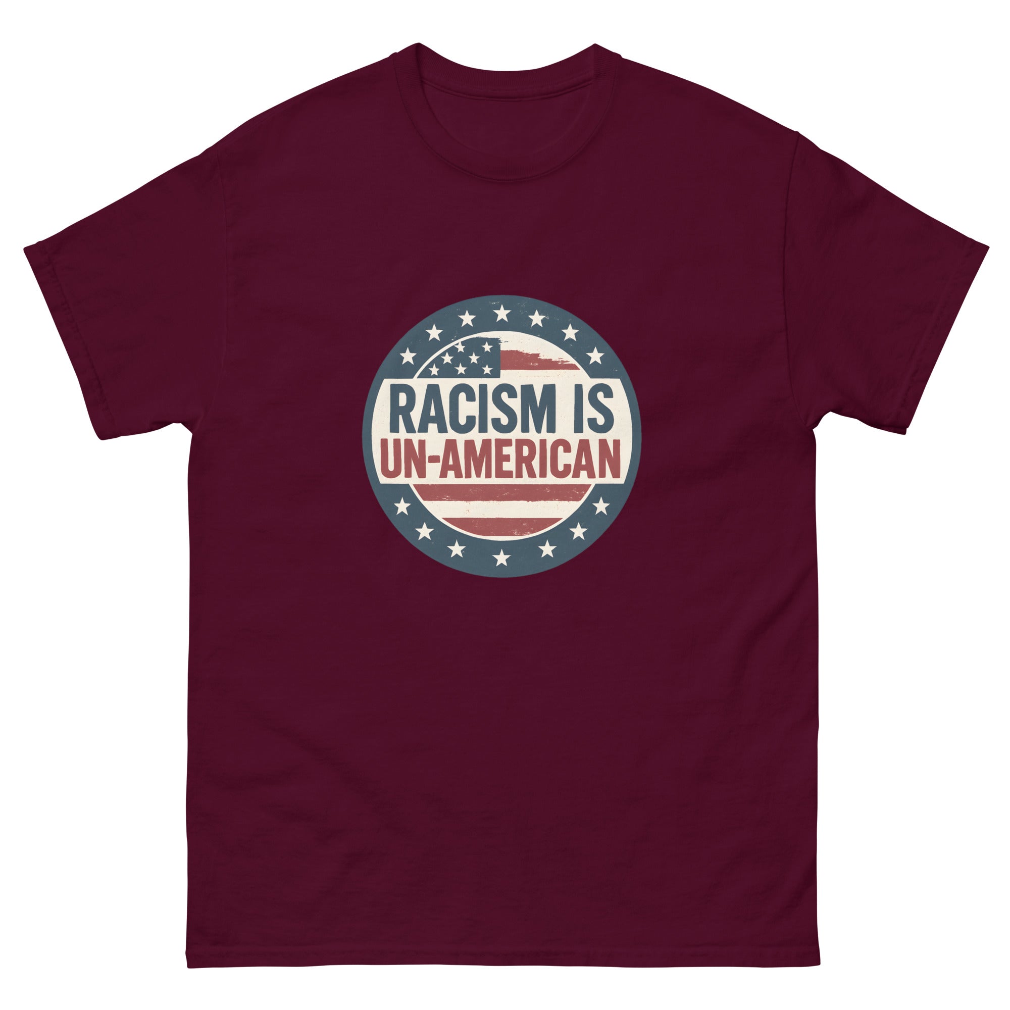 Racism Is Un American-Unisex classic tee Secondary image