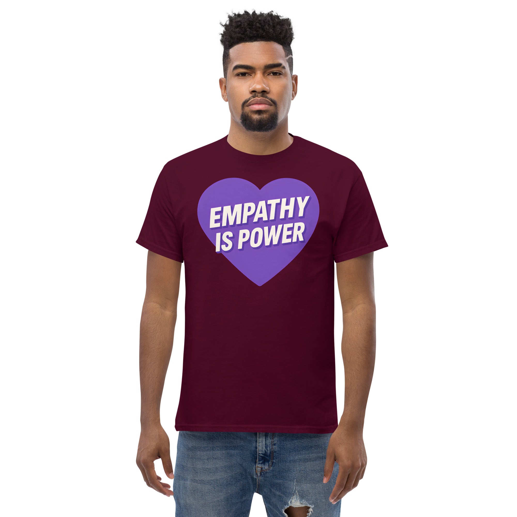 Empathy Motto Unisex Classic Tee Secondary image