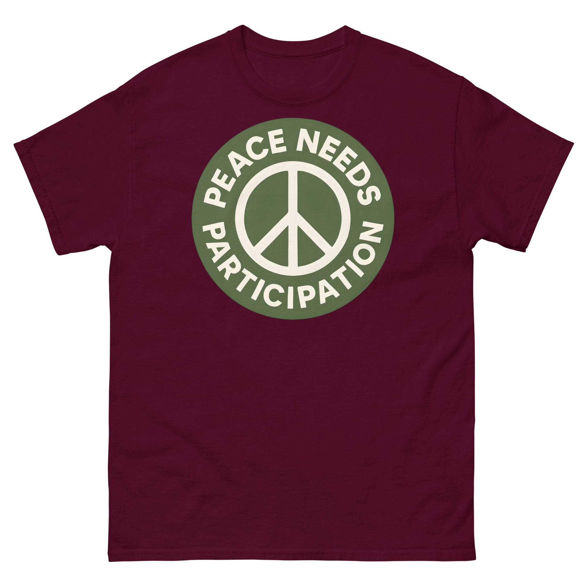 Peace Motto Unisex Classic Tee Secondary image