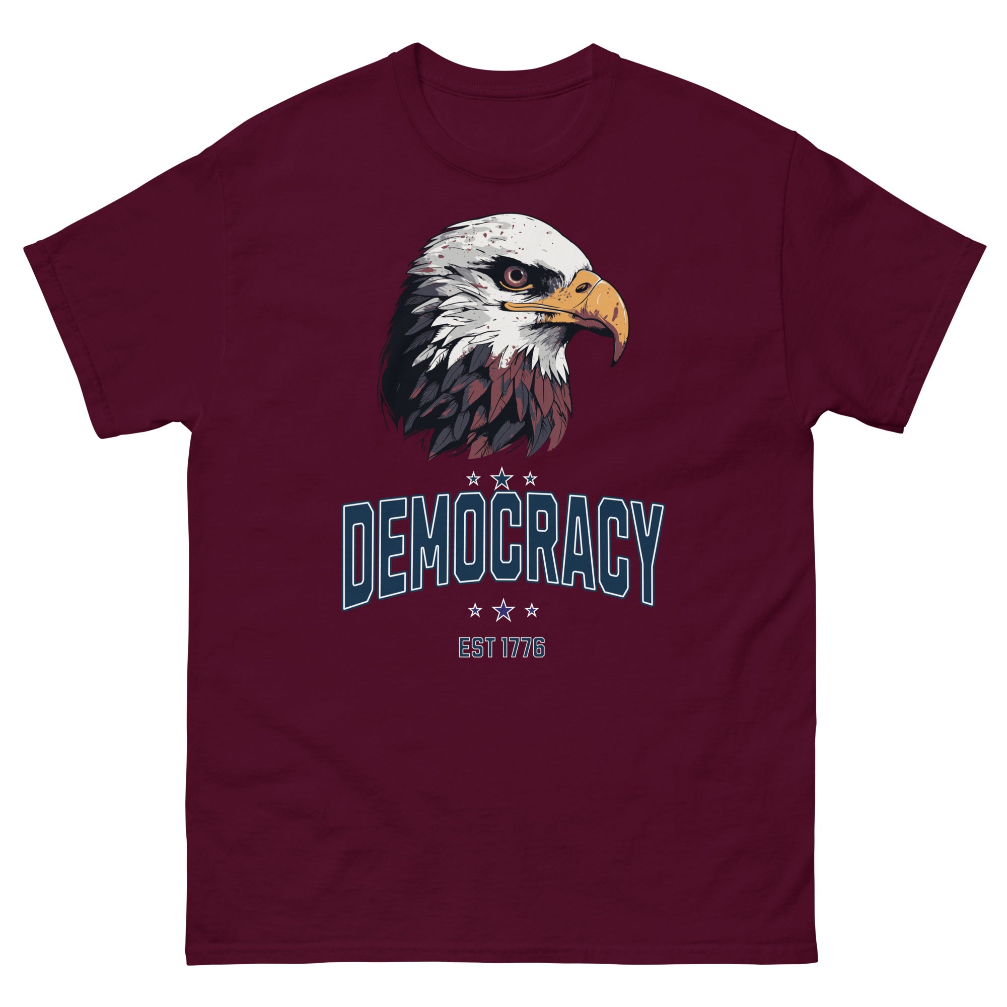 Democracy Est 1776 Unisex classic tee political activism t-shirt Democracy First Main image