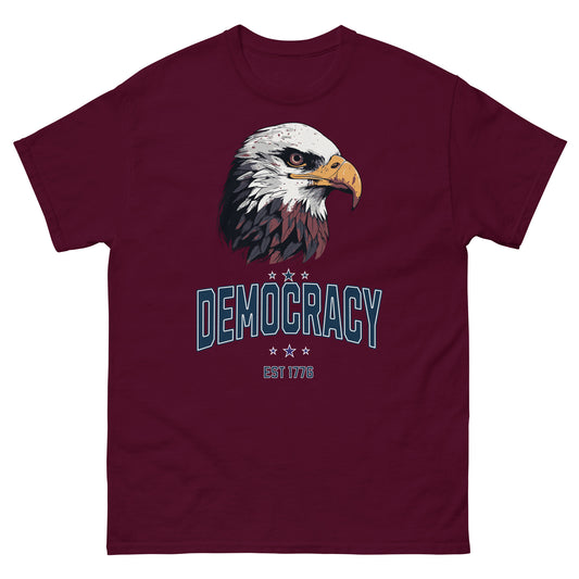 Democracy Est 1776 Unisex classic tee political activism t-shirt Democracy First