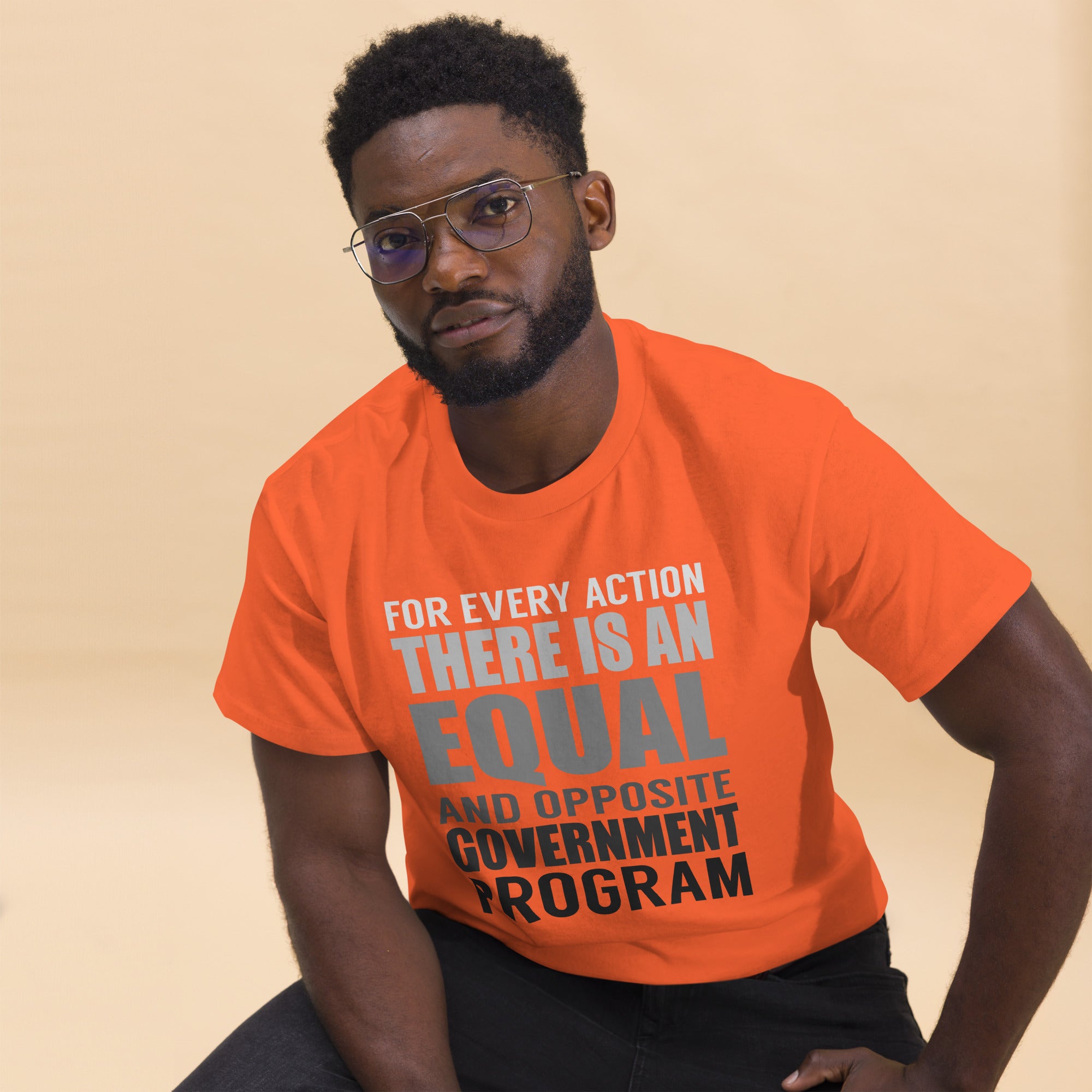 For Every Action Unisex classic tee political activism t-shirt Democracy First Main image