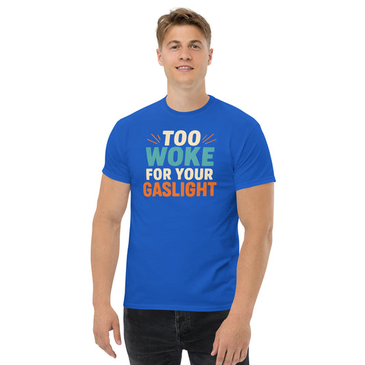 Clever Slogan Unisex Classic Tee political activism t-shirt Democracy First