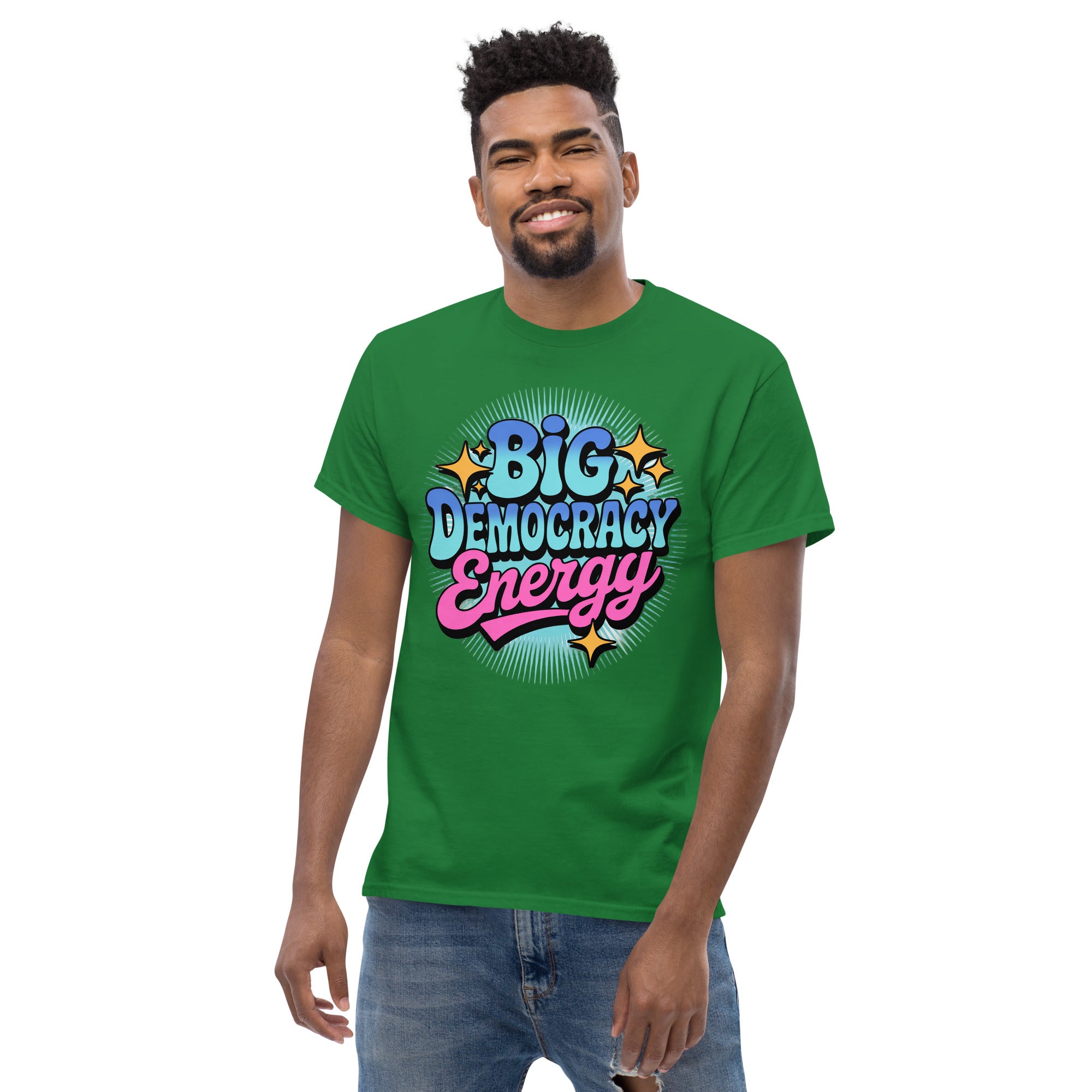 Big Democracy Energy- Adult Unisex classic tee Secondary image