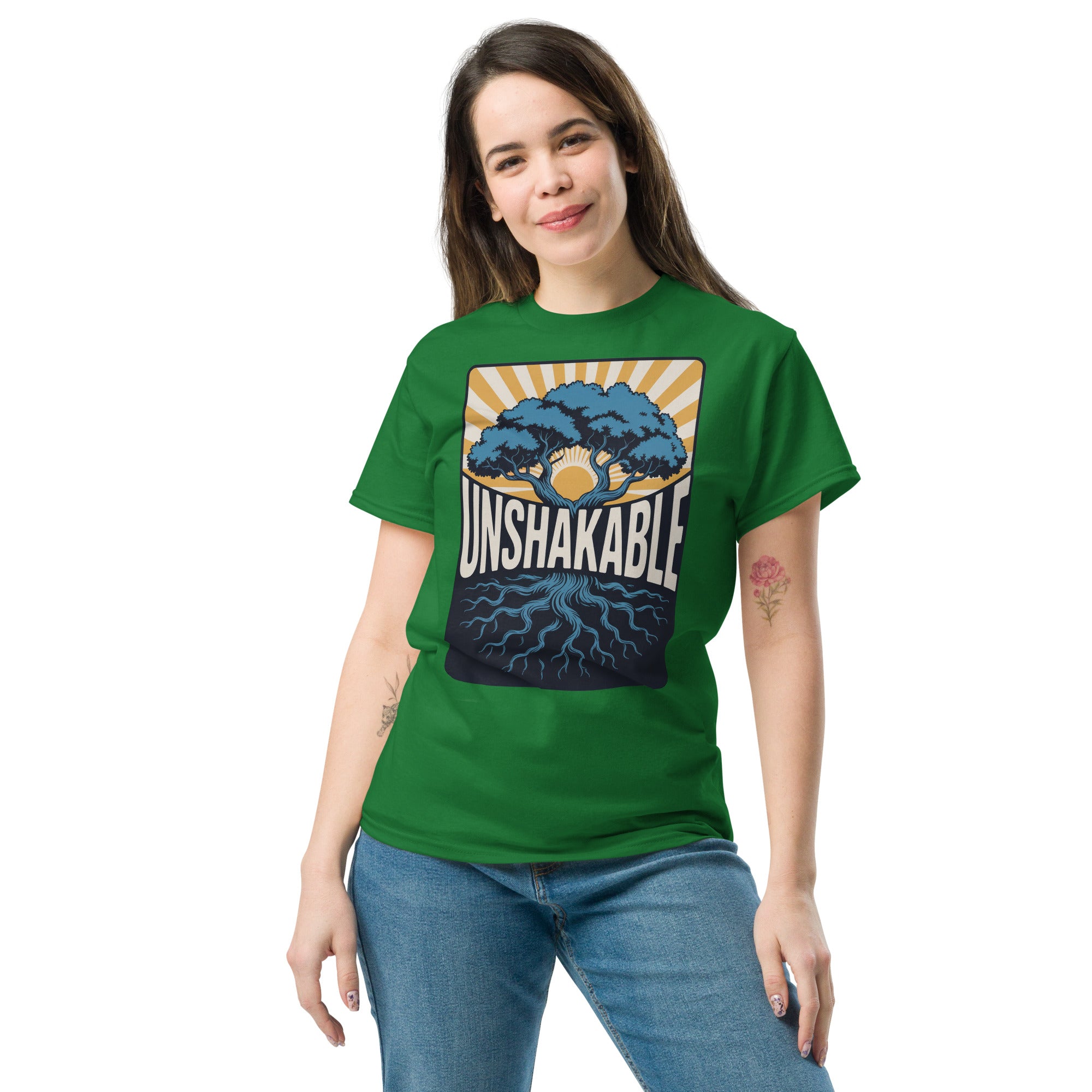 Unshakable-Adult Unisex classic tee Secondary image