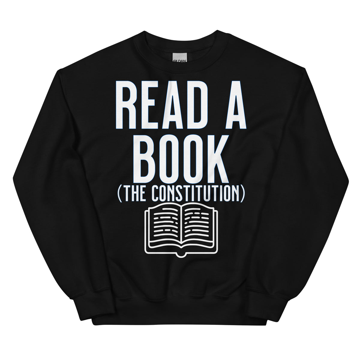 Read a Book Adult/Unisex Sweatshirt political activism sweatshirt Democracy First