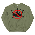 No Kings Logo Black Unisex Sweatshirt political activism sweatshirt Democracy First