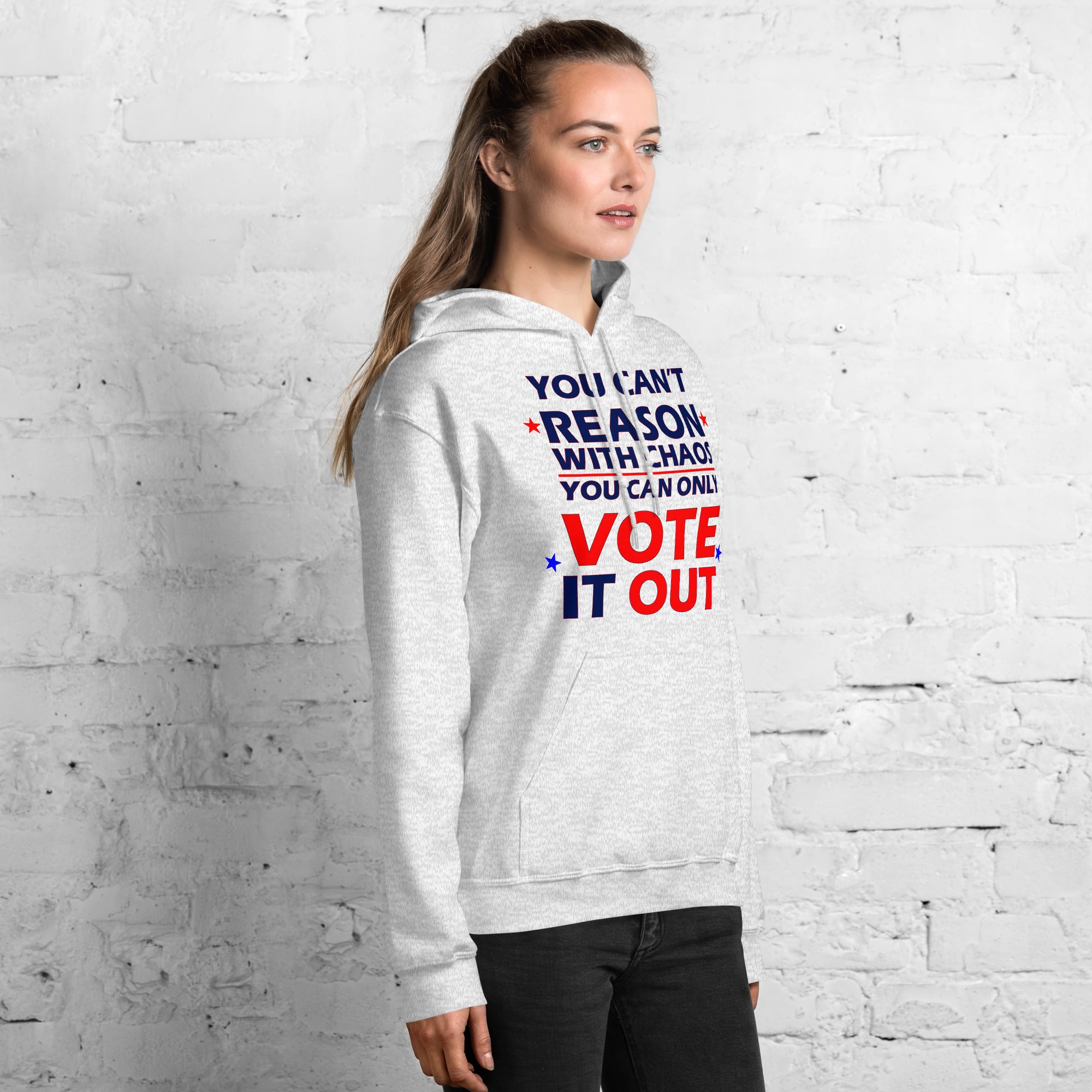 Can't Reason with Chaos-Unisex Hoodie Secondary image