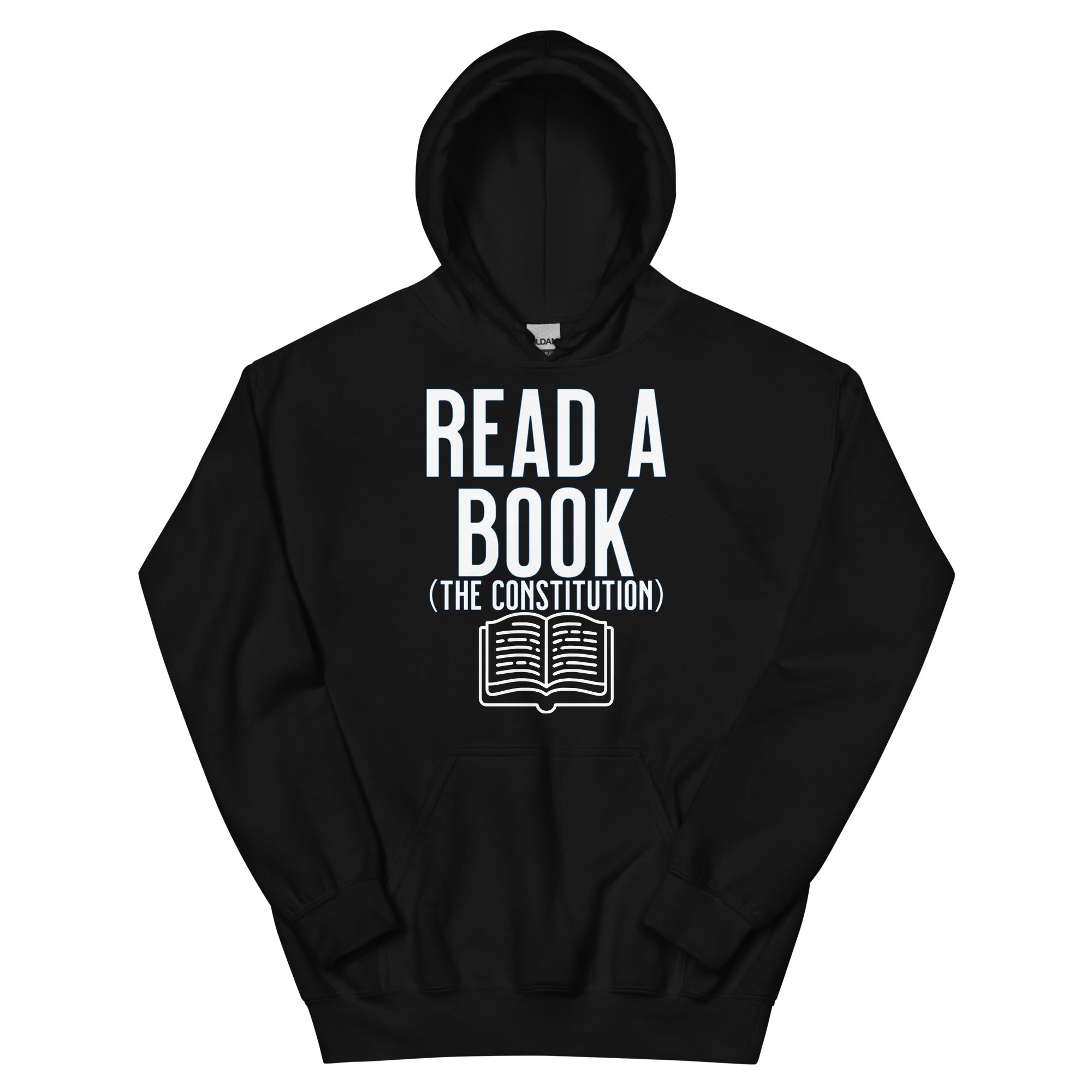 Read a Book Adult Unisex Hoodie political activism hoodie Democracy First Main image