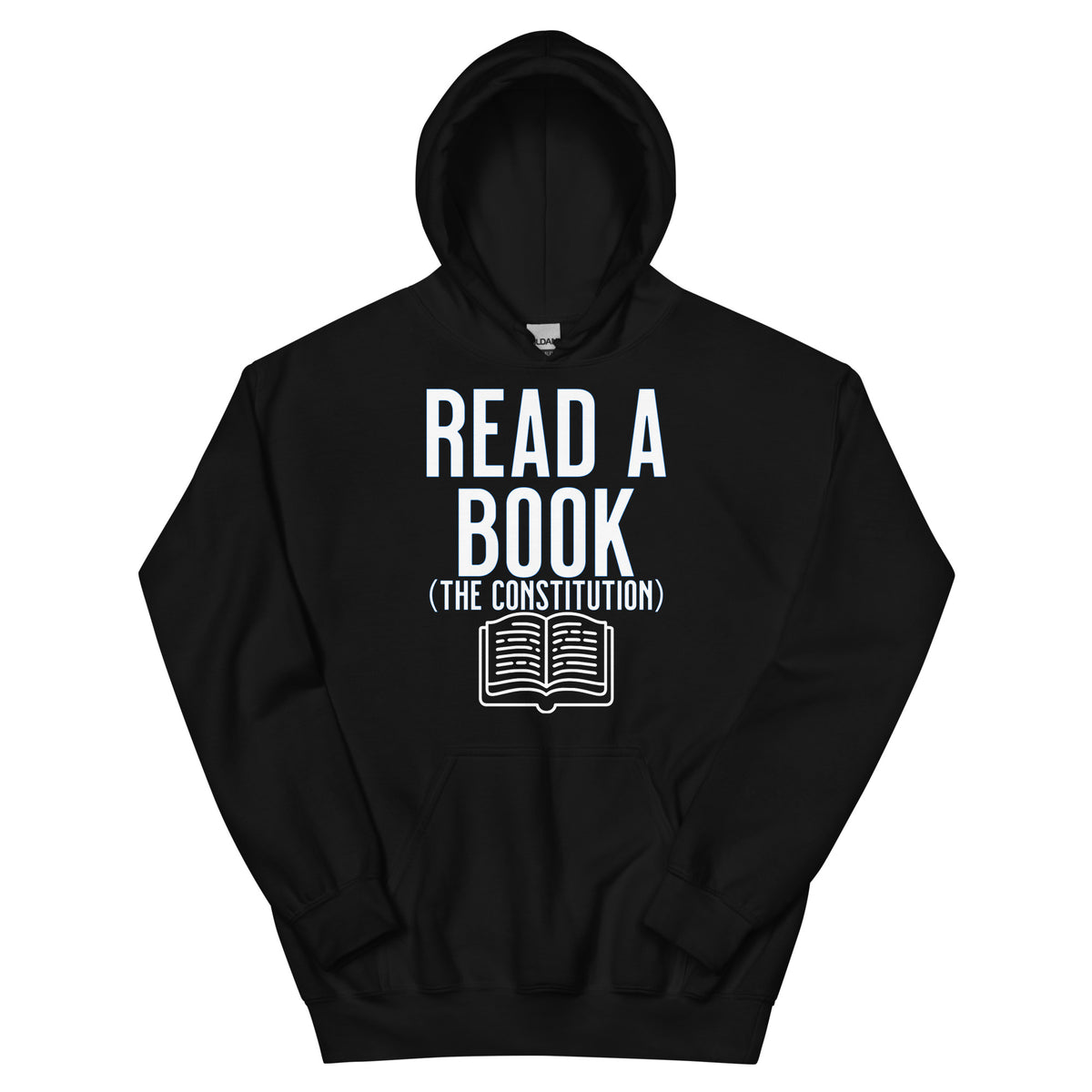 Read a Book Adult Unisex Hoodie political activism hoodie Democracy First