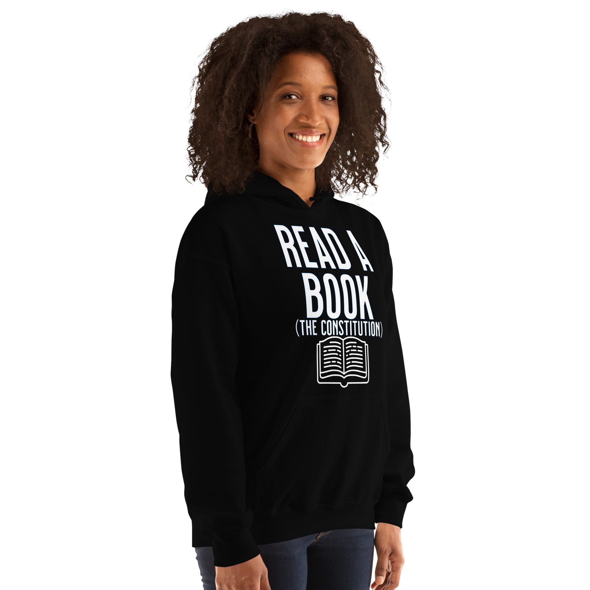 Read a Book- Adult Unisex Hoodie Secondary image