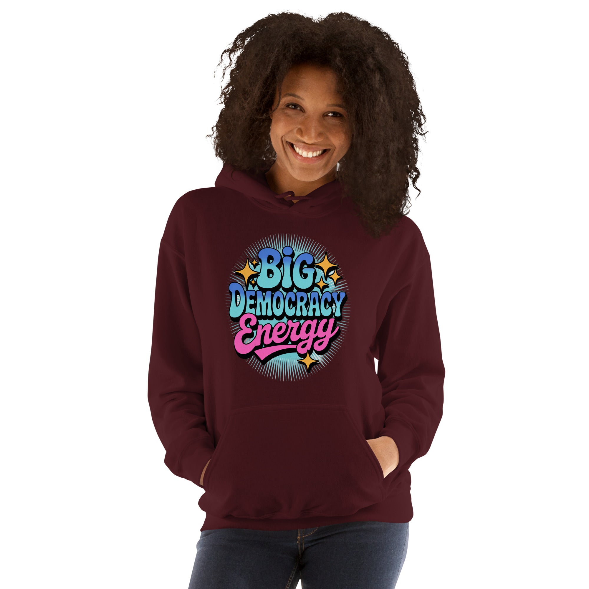 Big Democracy Energy- Adult Unisex Hoodie Secondary image