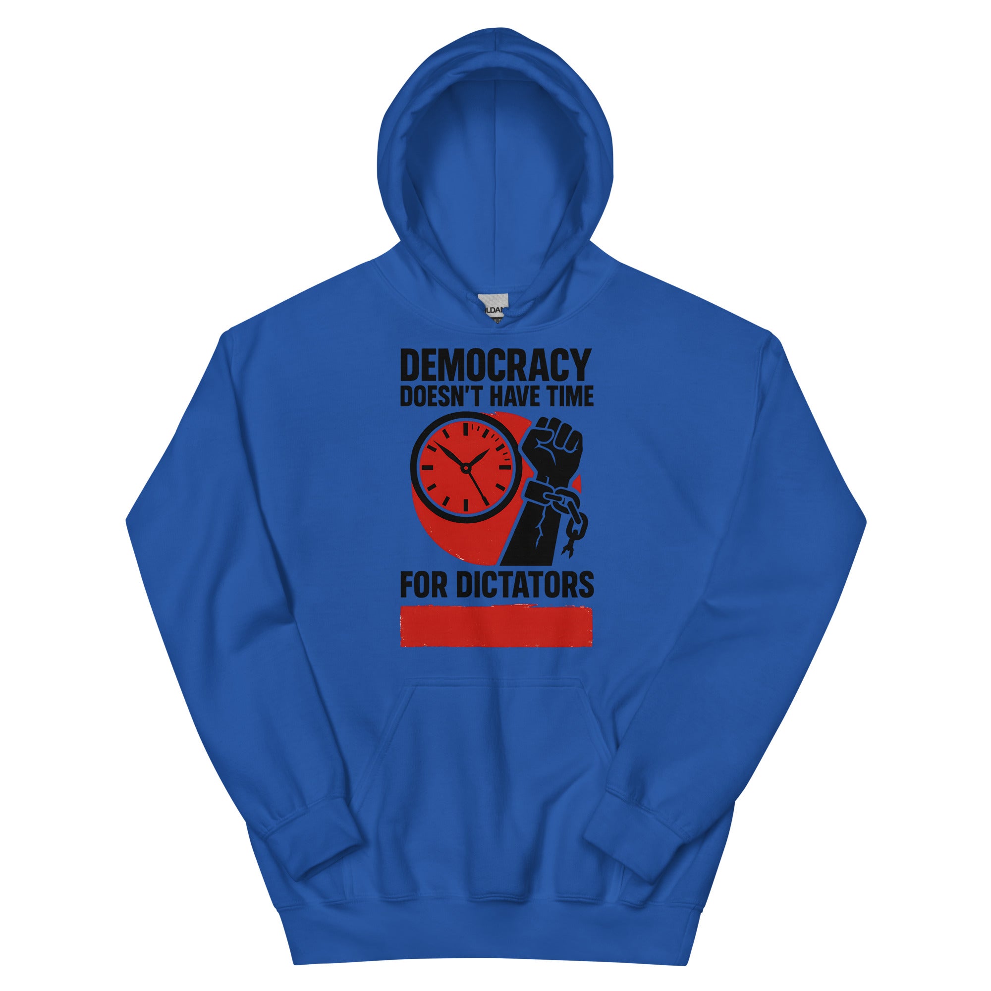 Democracy Doesn't Have Time For Dictators-Unisex Hoodie Secondary image