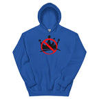 No Kings Logo Black Unisex Hoodie political activism hoodie Democracy First