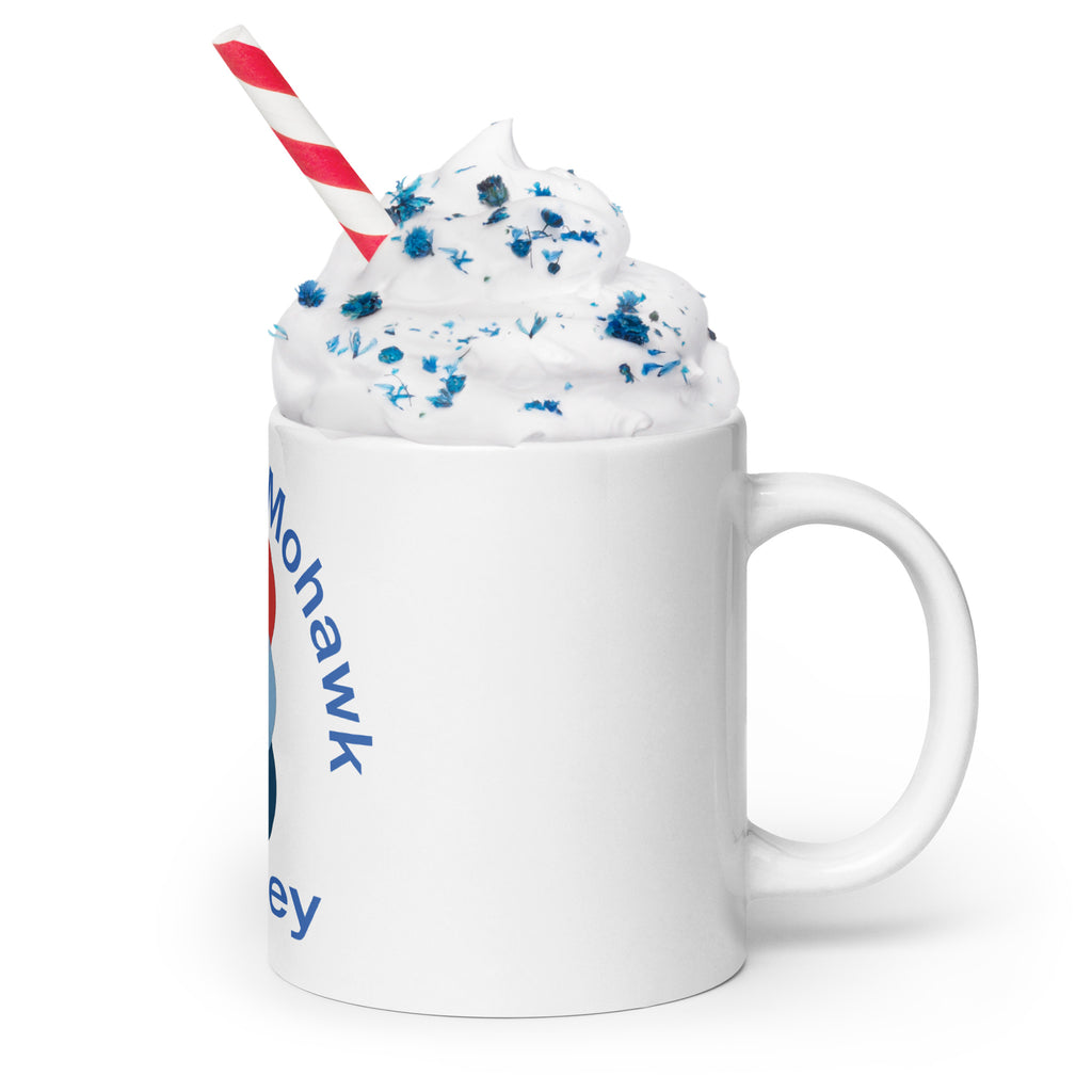 IMV White glossy mug political activism mug Democracy First