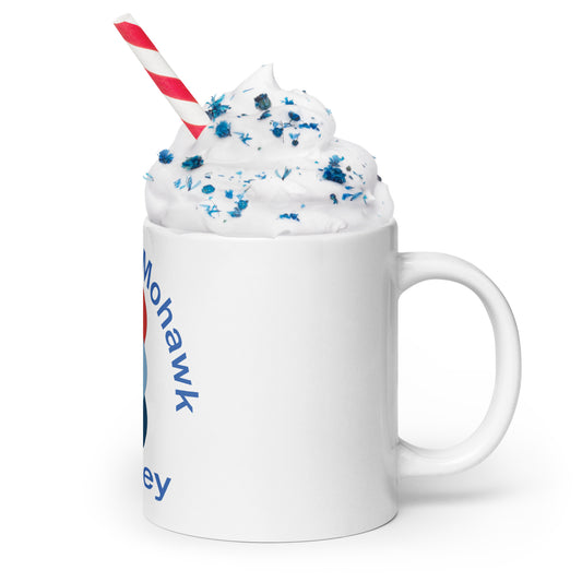 IMV White glossy mug political activism mug Democracy First