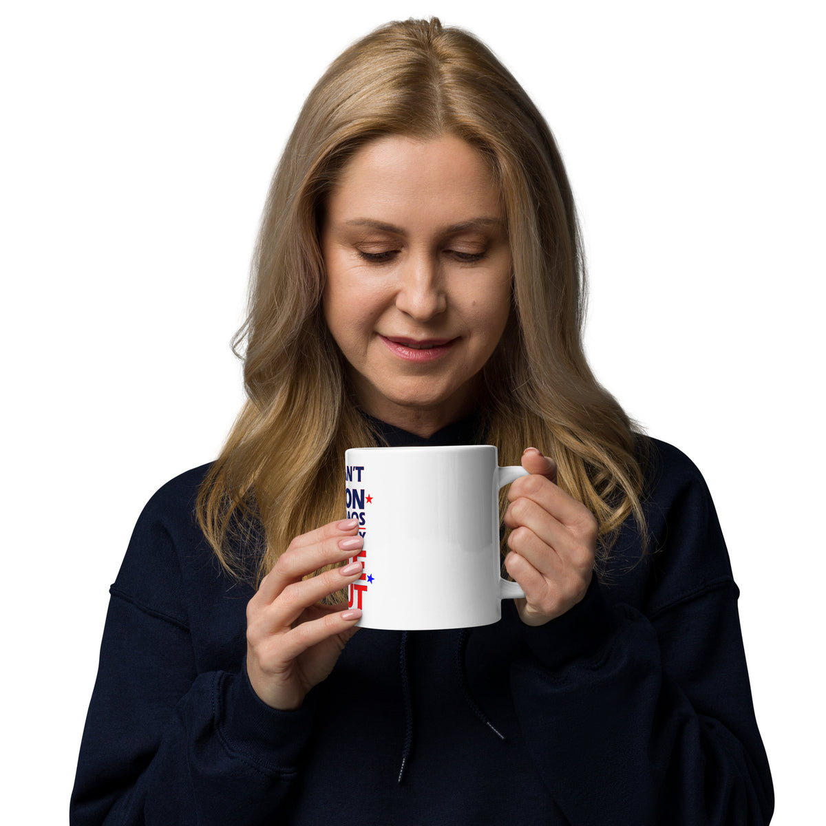 Can't Reason with Chaos White glossy mug political activism mug Democracy First