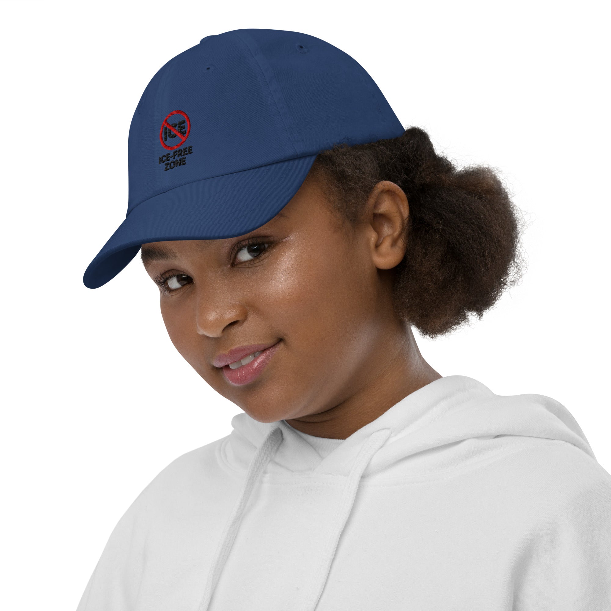 ICE FREE ZONE- Kids/Youth baseball cap Secondary image