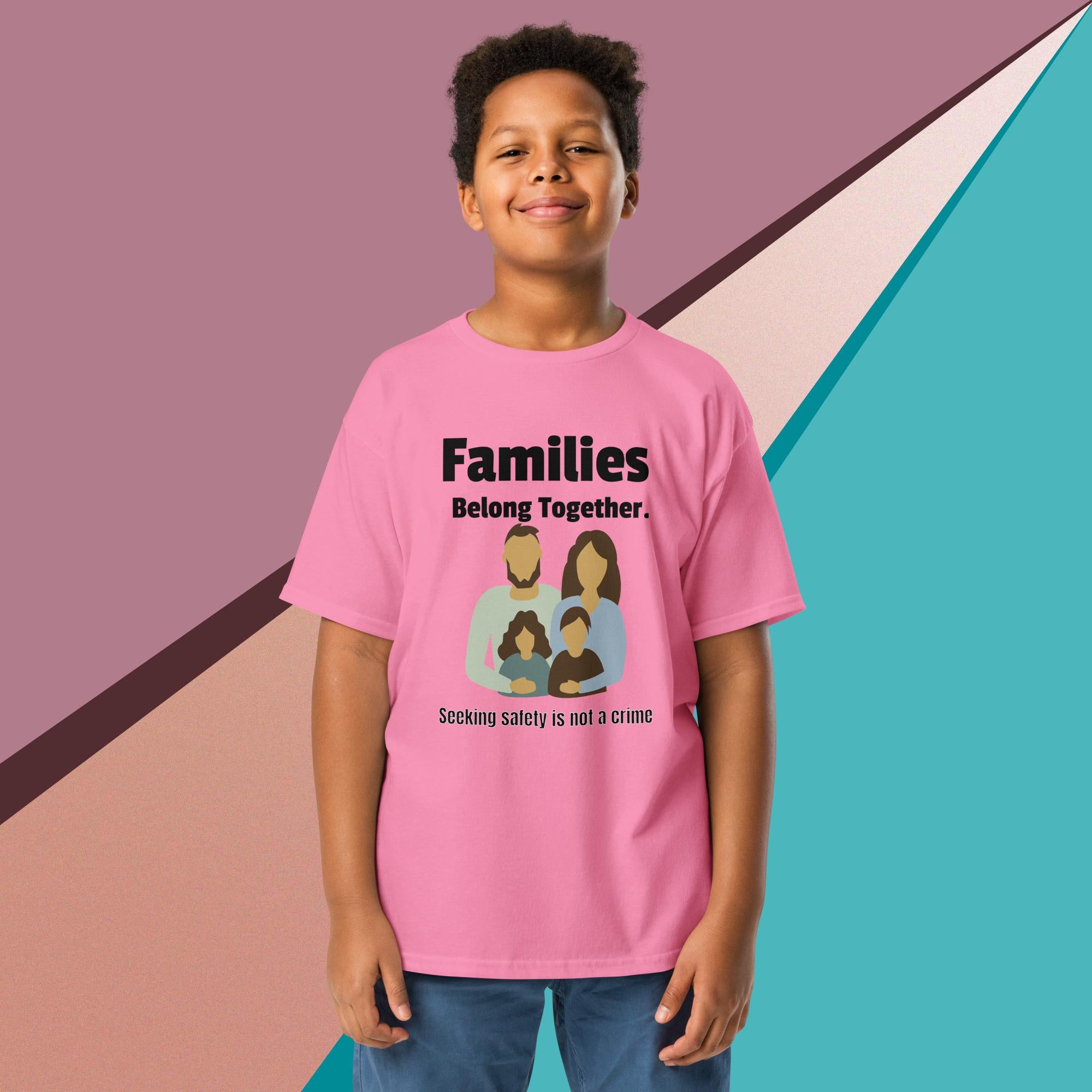 Families Belong Together- Unisex Youth classic tee Secondary image