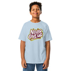 Never Give Up Youth classic tee political activism t-shirt Democracy First