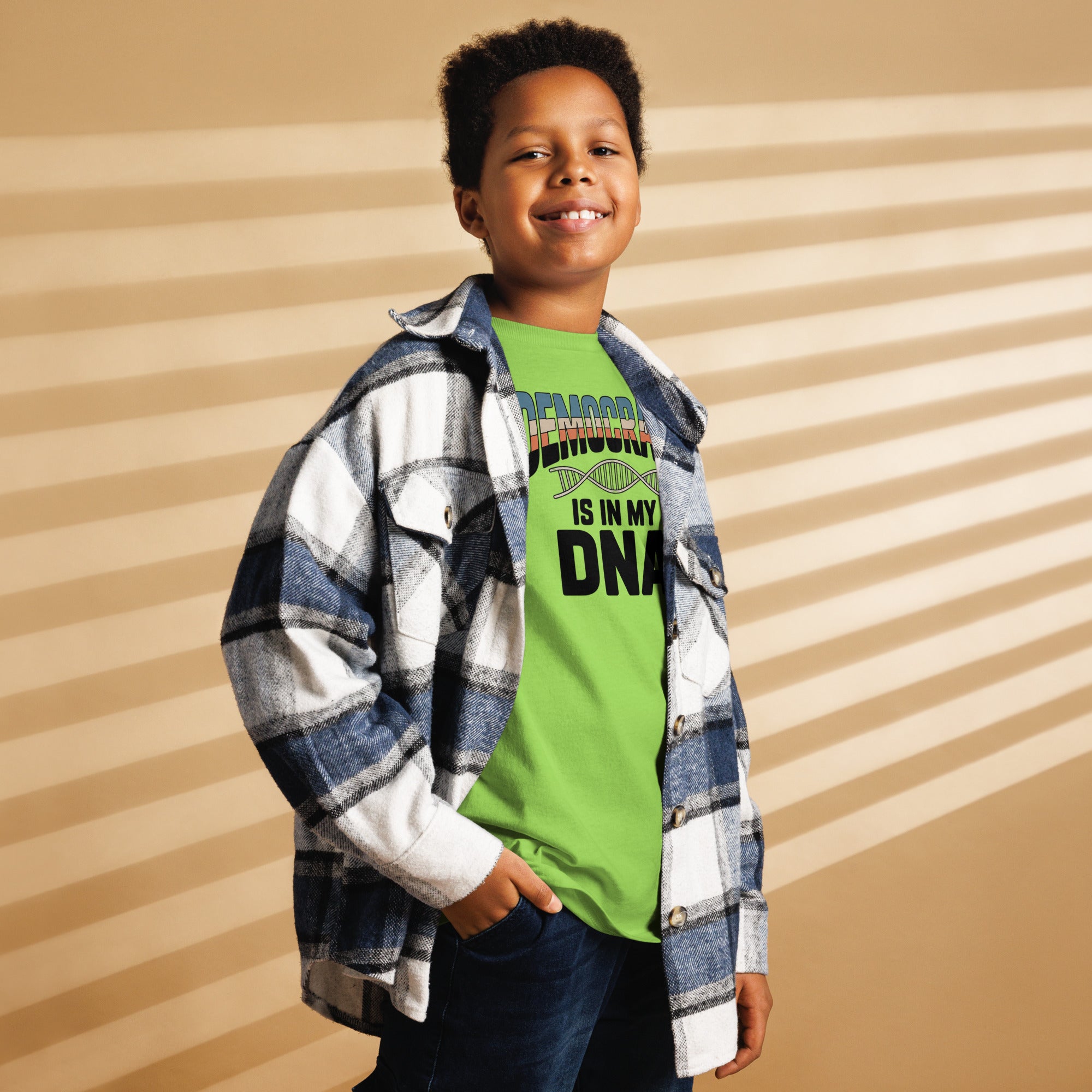 Democracy Is In My DNA- Kids/Youth classic tee Secondary image