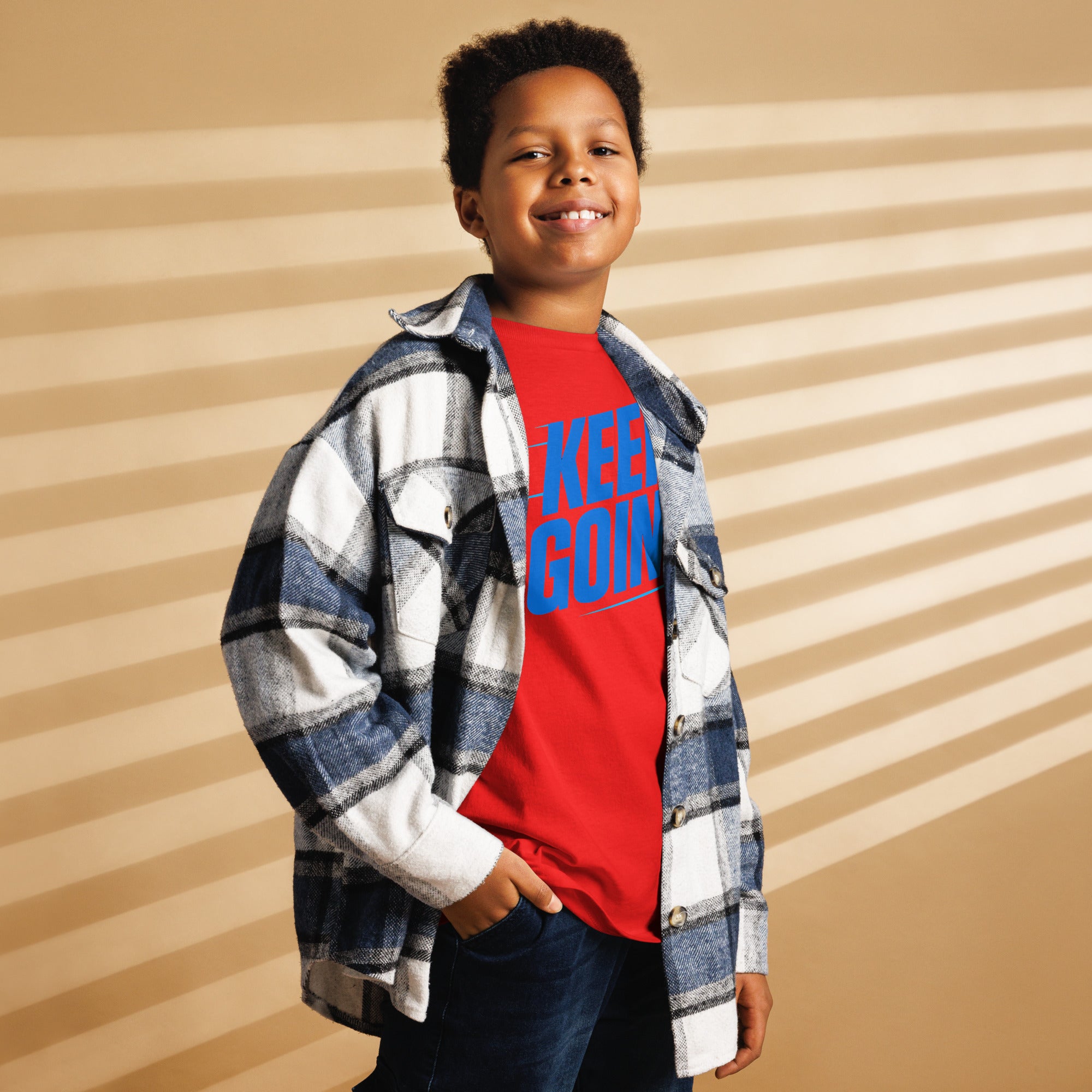 Keep Going Youth classic tee political activism t-shirt Democracy First Main image