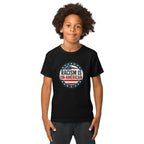 Racism is Un American Youth t shirt Democracy First political apparel